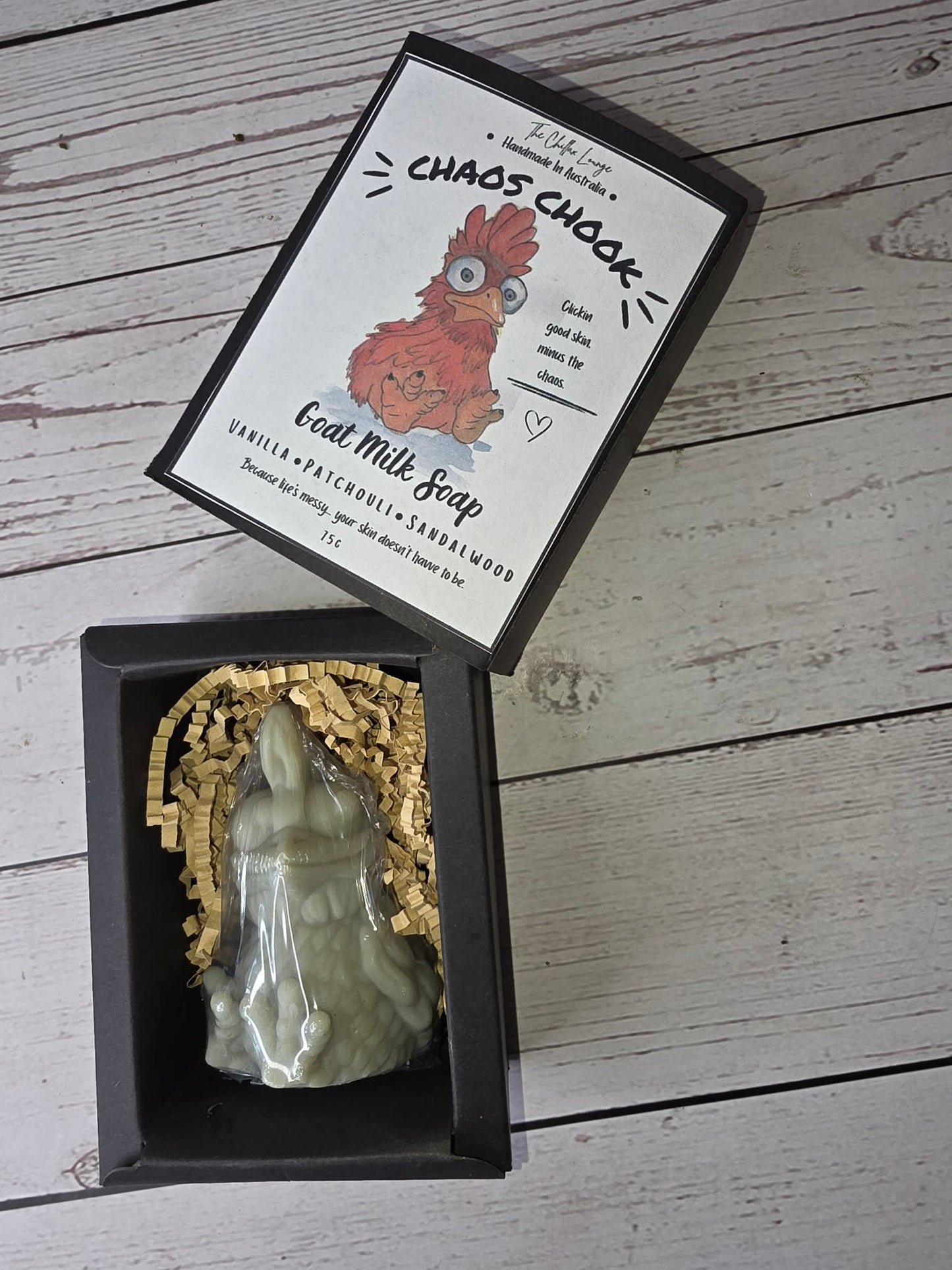 Chaos Chook Goat Milk Soap — $11.95