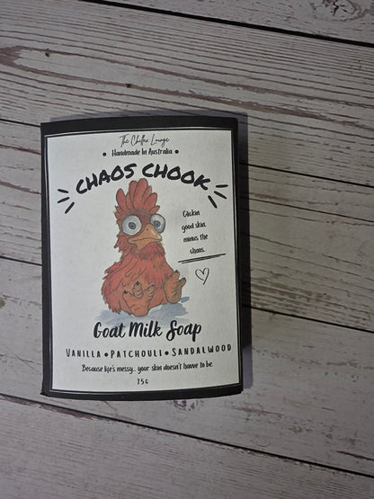 Chaos Chook Goat Milk Soap — $11.95